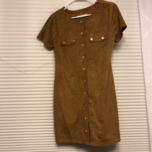 Abercrombie and Fitch Suede Dress